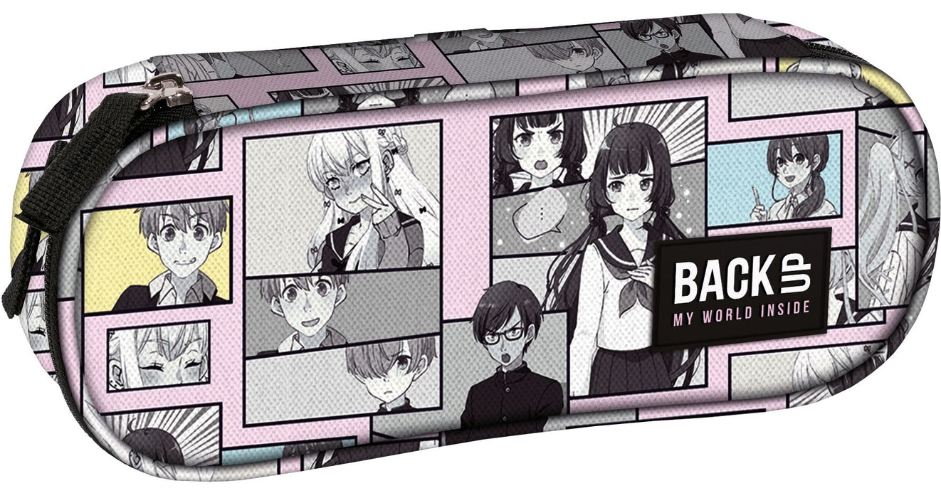 Овален несесер Back Up 6 A - Pastel Manga