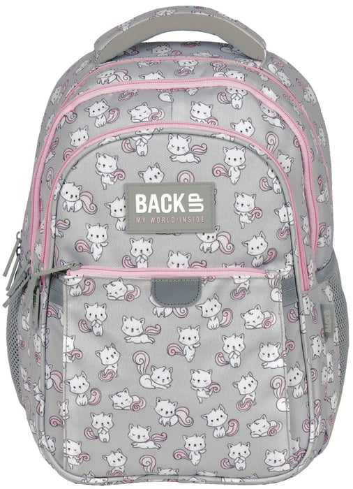 Ученическа раница Back Up P - Kitty, с 4 отделения