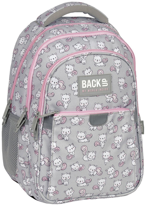 Ученическа раница Back Up P - Kitty, с 4 отделения