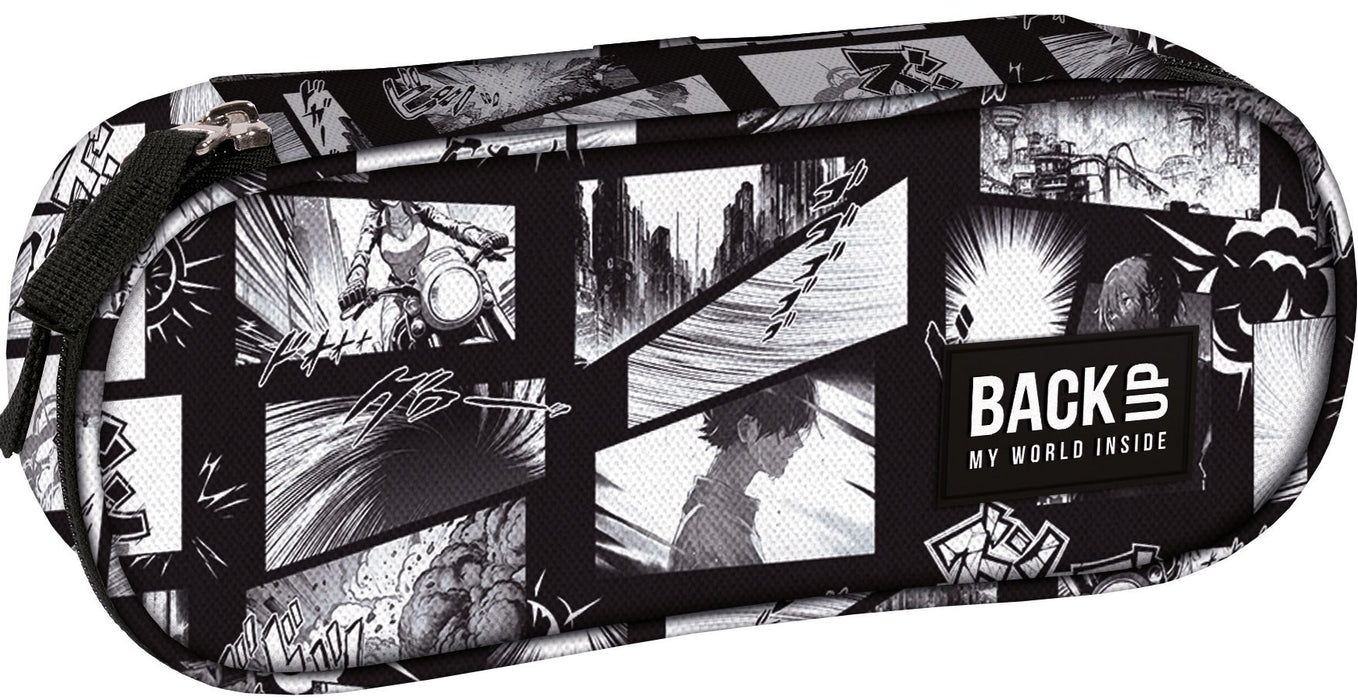 Овален несесер Back Up 6 A - Grey Manga