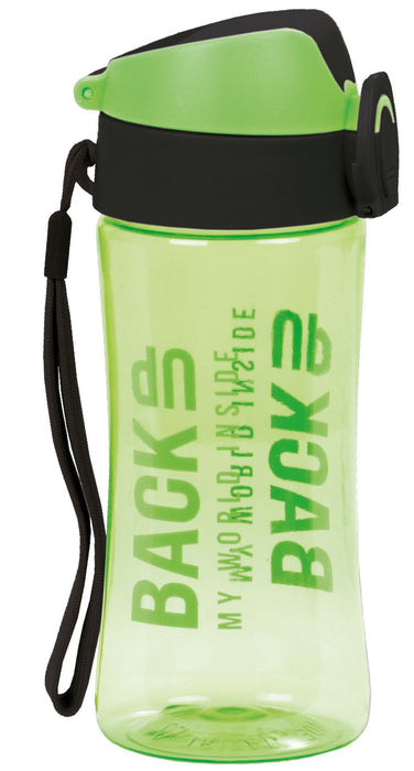 Бутилка за вода Back Up 6 A - 400 ml, зелена