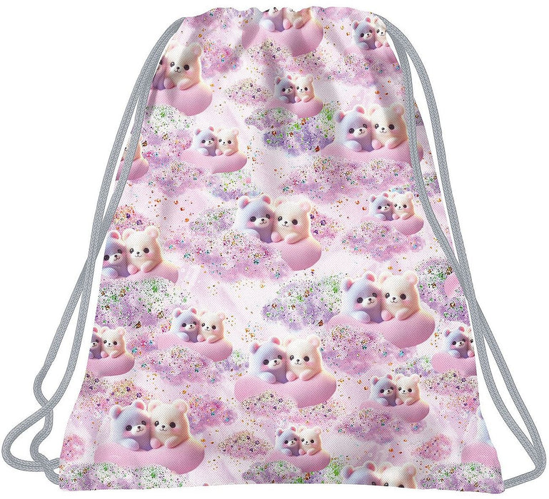 Спортна торба BackUp 8 A - Pastel Teddy Bear