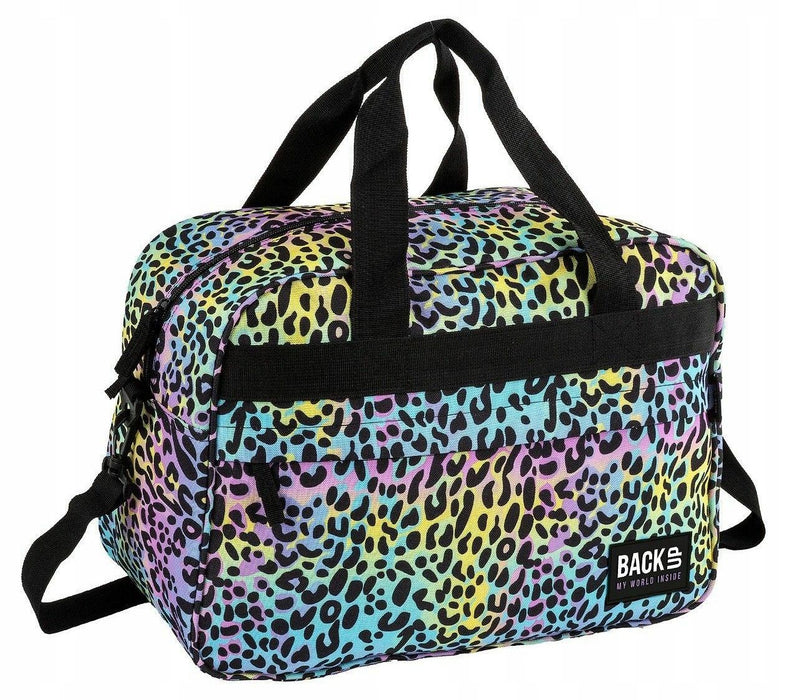 Пътна чанта BackUp 8 B - Rainbow Leopard