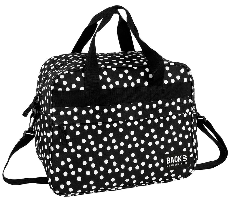 Пътна чанта BackUp 8 B - Retro Polka Dots