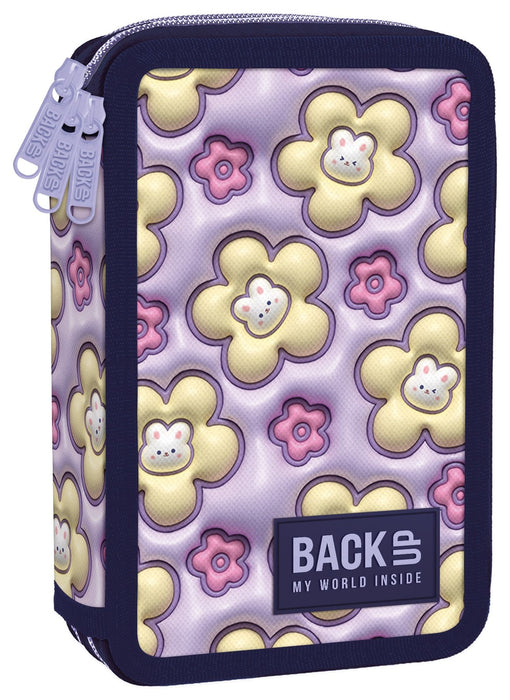 Несесер с пособия BackUp 8 EW - Pastel Bunnies, 3 ципа
