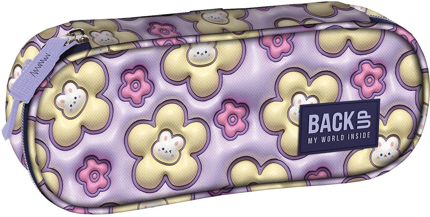 Овален несесер BackUp 8 A - Pastel Bunnies