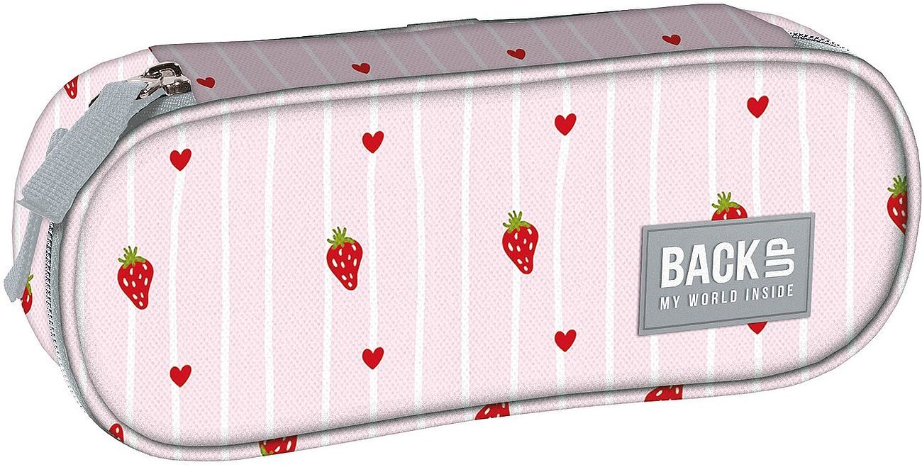Овален несесер BackUp 8 A - Pink Love