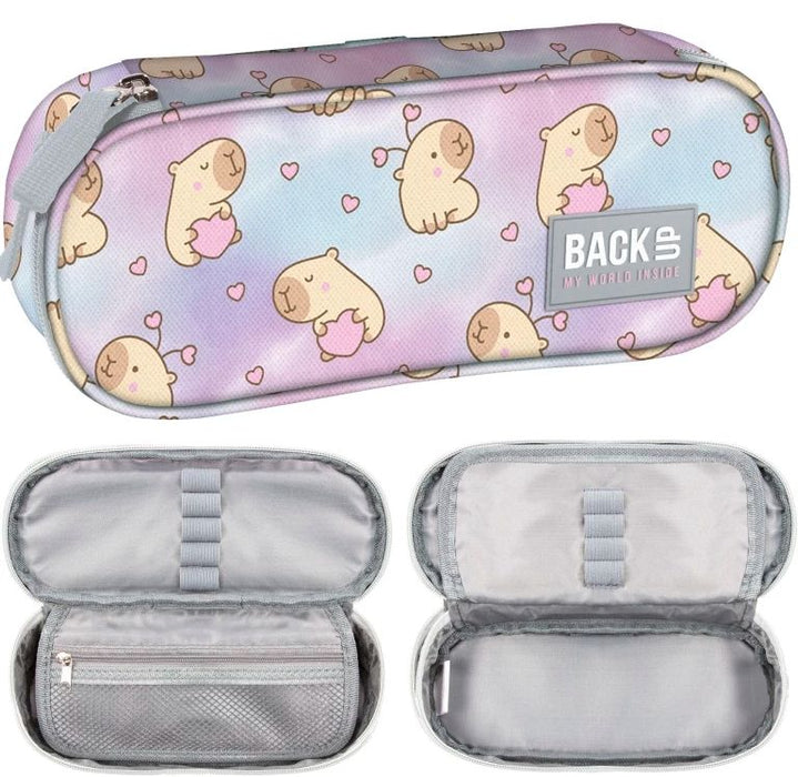 Овален несесер BackUp 8 A - Capybara Dream