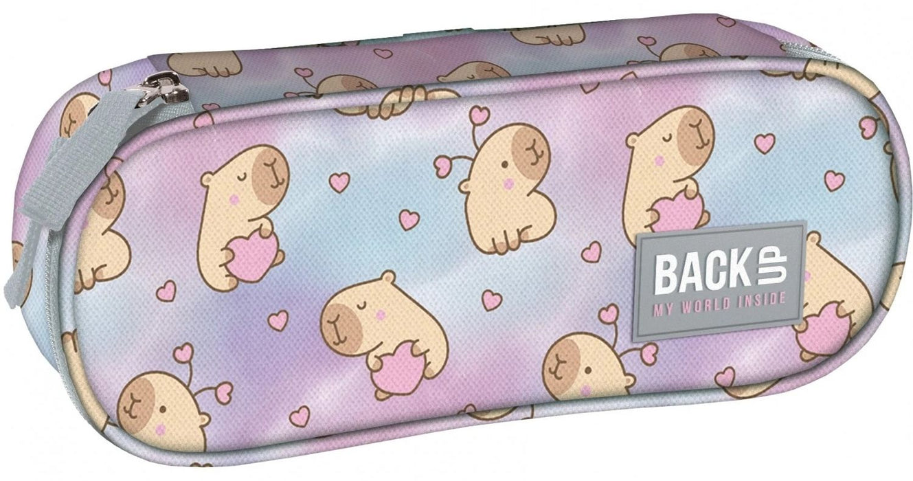 Овален несесер BackUp 8 A - Capybara Dream