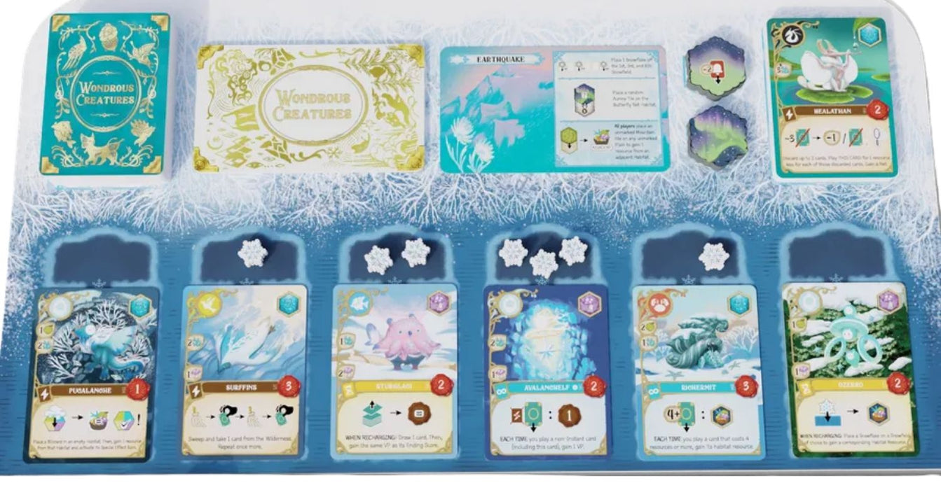 Разширение за настолна игра Wondrous Creatures: Winterfall