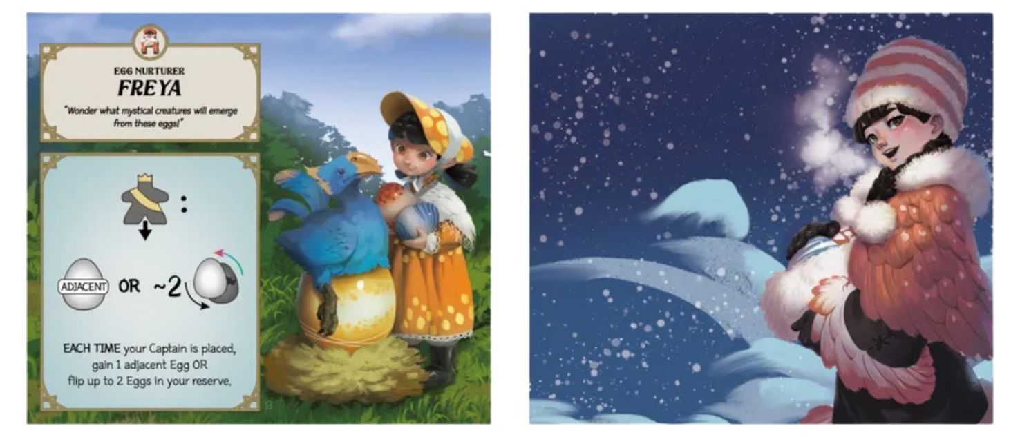 Разширение за настолна игра Wondrous Creatures: Winterfall