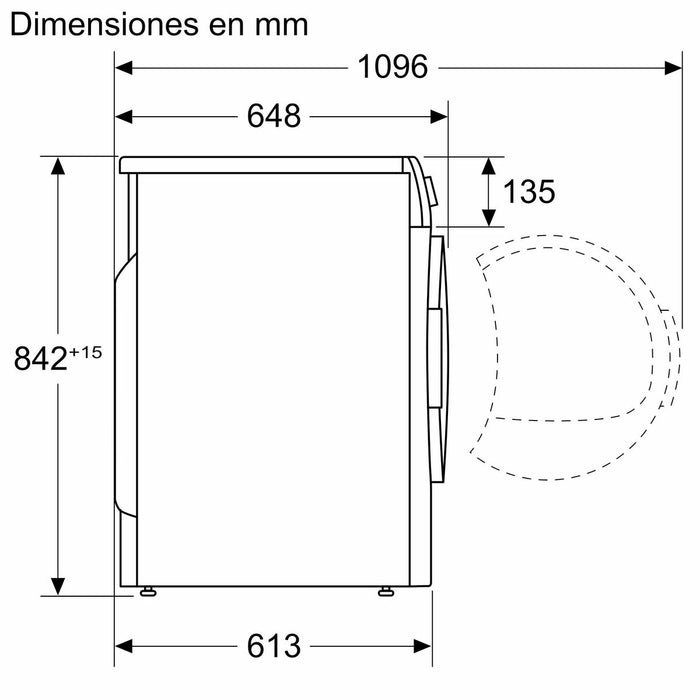 Сушилня Balay 3SB080BE 8 kg