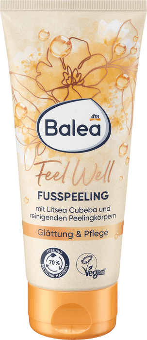 Balea пилинг за крака Feel Well, 100 ml