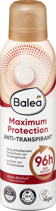 Део спрей против изпотяване Maximum Protection, 200 ml