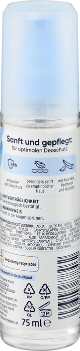 Дезодорант спрей Sensitive, 75 ml