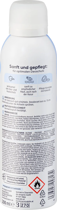 Дезодорант спрей Sensitive, 200 ml