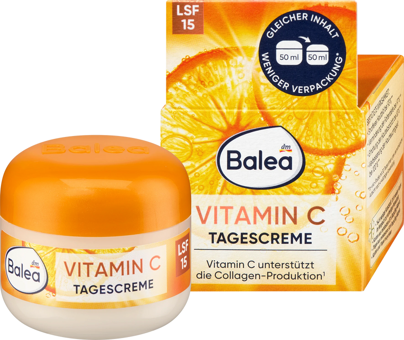 Дневен крем с витамин C, SPF 15, 50 ml