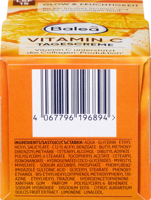 Дневен крем с витамин C, SPF 15, 50 ml