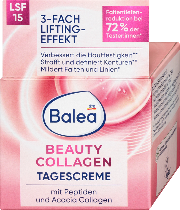 Дневен крем за лице Beauty Collagen със SPF 15, 50 ml