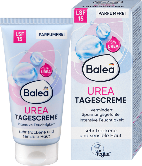 Дневен крем за лице Urea, SPF 15, 50 ml