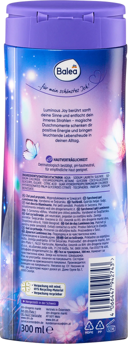 Душ гел Luminous Joy, 300 ml
