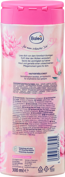 Душ гел Over The Clouds, 300 ml