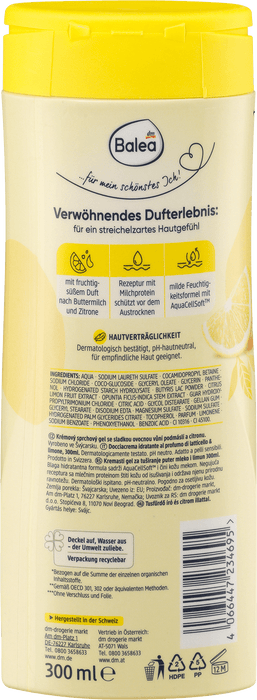Душ крем Buttermilk & Lemon, 300 ml