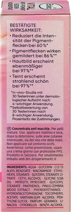 Флуид срещу пигментни петна Vital, 20 ml