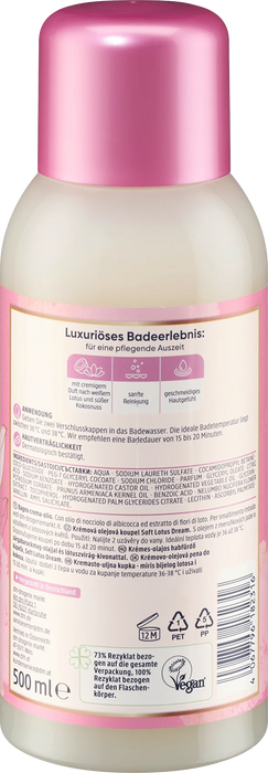 Крем-олио за вана Soft lotus dream, 500 ml