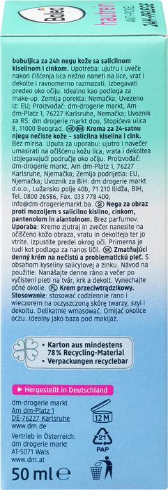 Крем за лице против пъпки, 50 ml