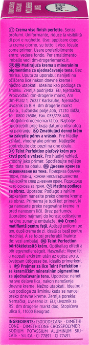 Крем за лице Teint Perfektion, 30 ml