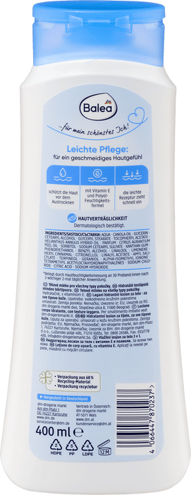 Лосион за тяло Light 3в1, 400 ml