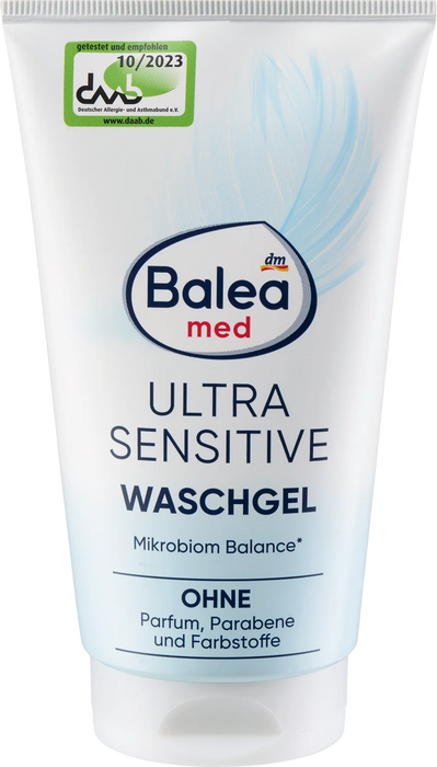 Измиващ гел ULTRA SENSITIVE, 150 ml