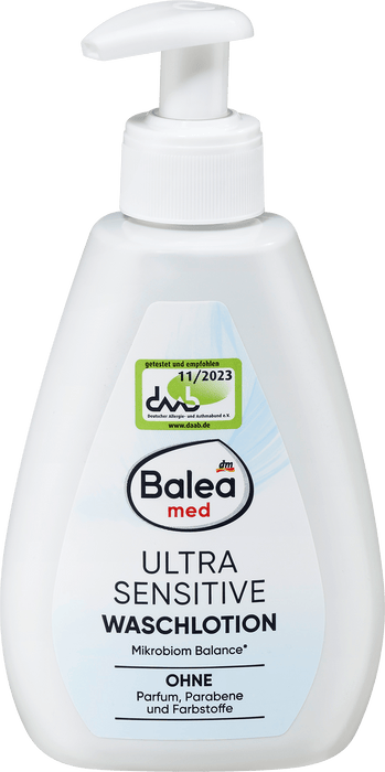 Течен сапун лосион за миене Ultra Sensitive, 300 ml