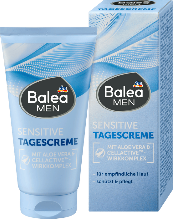 Balea MEN Sensitive дневен крем, 75 ml