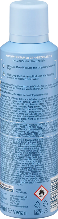Дезодорант Sensitive, 200 ml