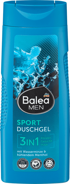 Душ гел Sport 3 в 1, 300 ml