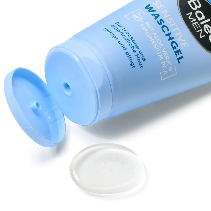 Гел за почистване на лице за мъже Sensitive, 150 ml
