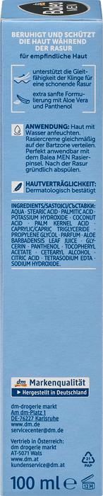 Крем за бръснене sensitive, 100 ml