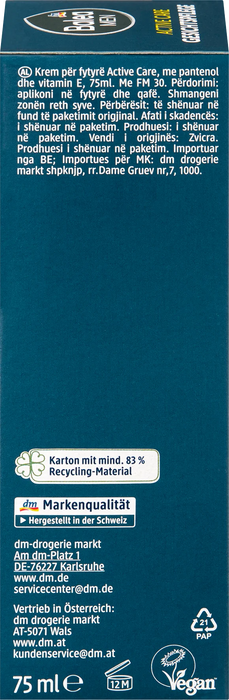 Крем за лице за мъже Active Care SPF 30, 75 ml