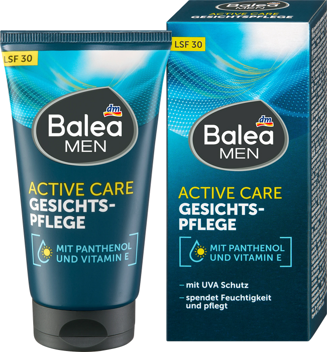 Крем за лице за мъже Active Care SPF 30, 75 ml