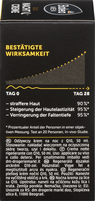 Нощен крем Q10, 50 ml