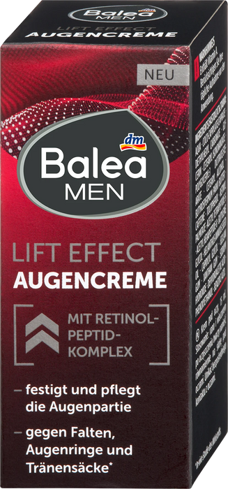 Околоочен крем за мъже Lift Effect, 15 ml