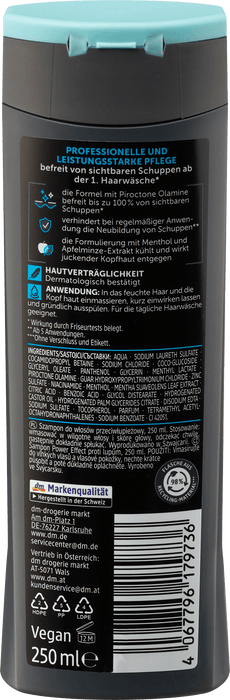 Шампоан за коса против пърхот Power Effect, 250 ml