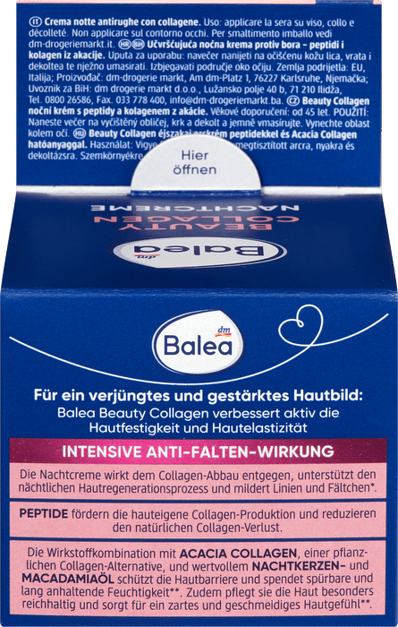 Нощен крем Beauty Collagen, 50 ml
