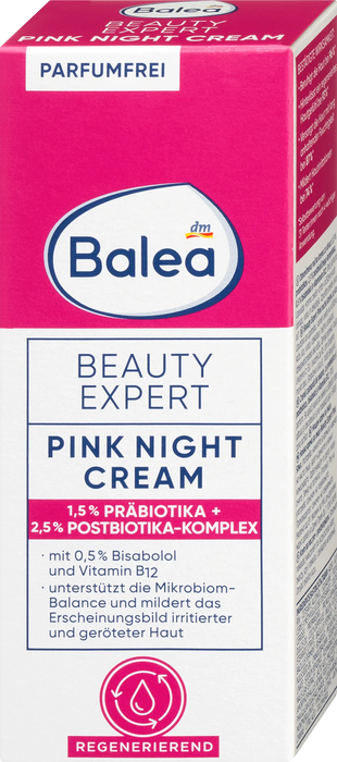 Нощен крем Beauty Expert Pink Night, 50 ml
