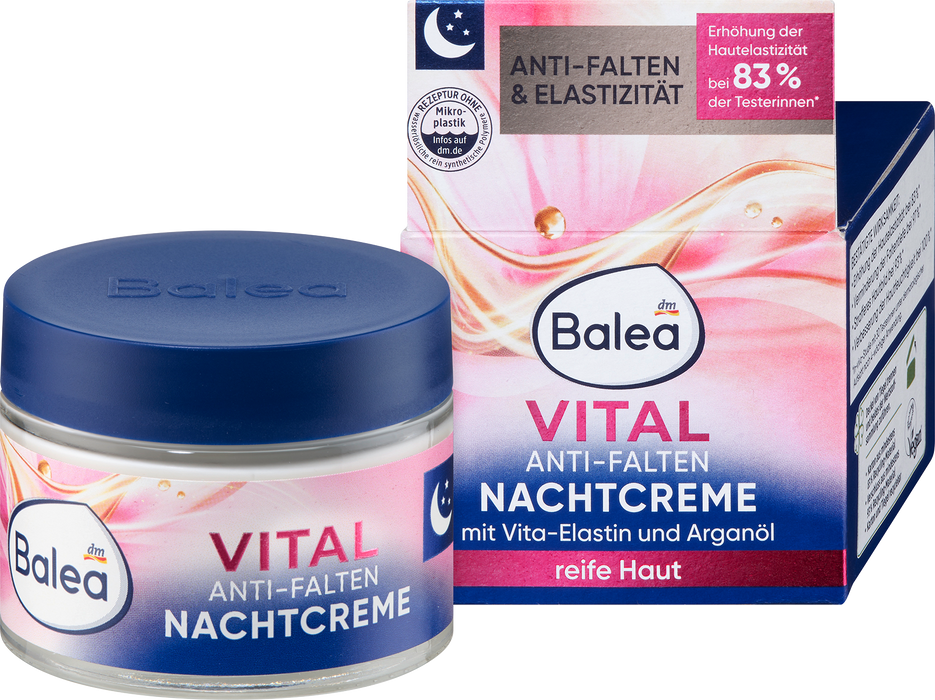 Нощен крем против бръчки Vital, 50 ml