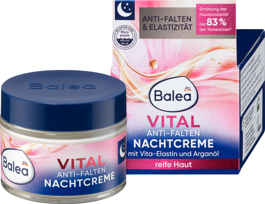 Нощен крем против бръчки Vital, 50 ml