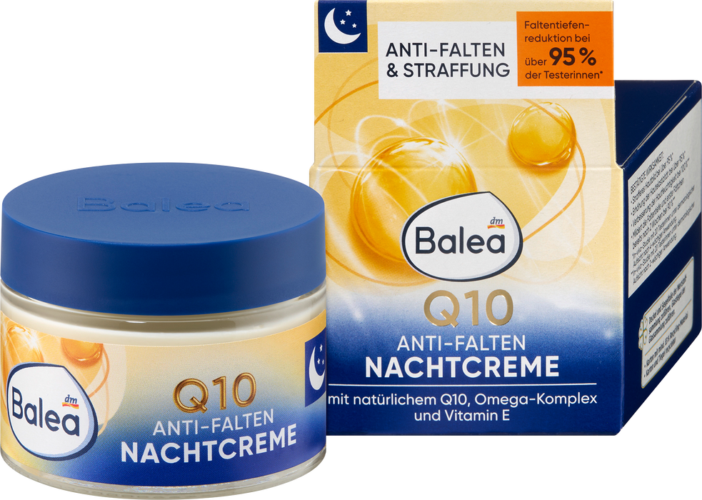 Нощен крем Q10 против бръчки, 50 ml