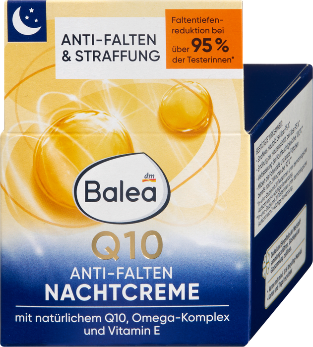 Нощен крем Q10 против бръчки, 50 ml